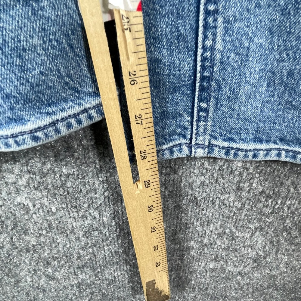MOTHER Women's Straight Leg Jeans in Light Blue Wash - Picture 13 of 15